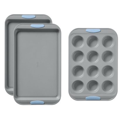 Pyrex Pyrex® Metal Bakeware 3-Piece Set in Cerulean