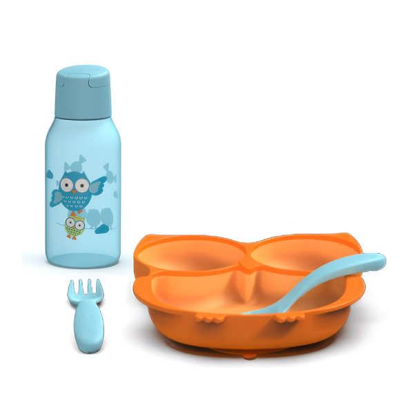 Tupper Ware Owl Kids Mealtime Explorer Set